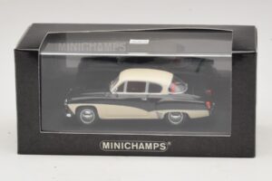 Wartburg A311 Azul Escuro Branco Minichamps 1:43 WARBURG001 Metal - imagem 5 de 5